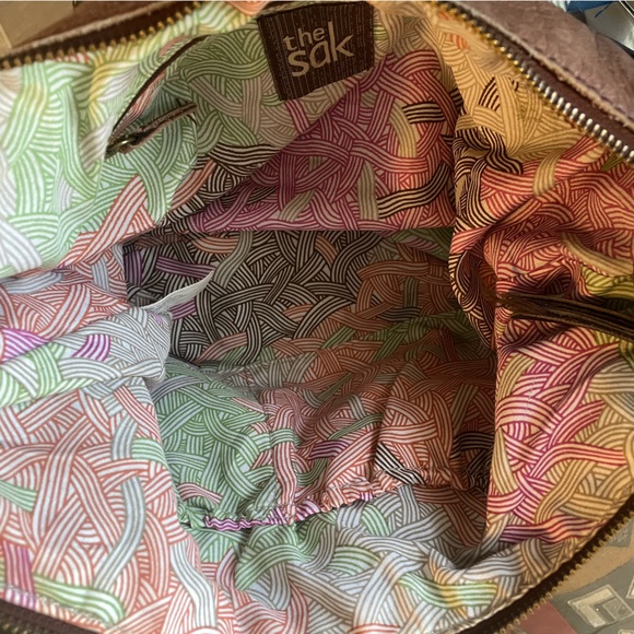 The Sak Genuine Leather Hobo Style Bag. - Picture 10 of 14